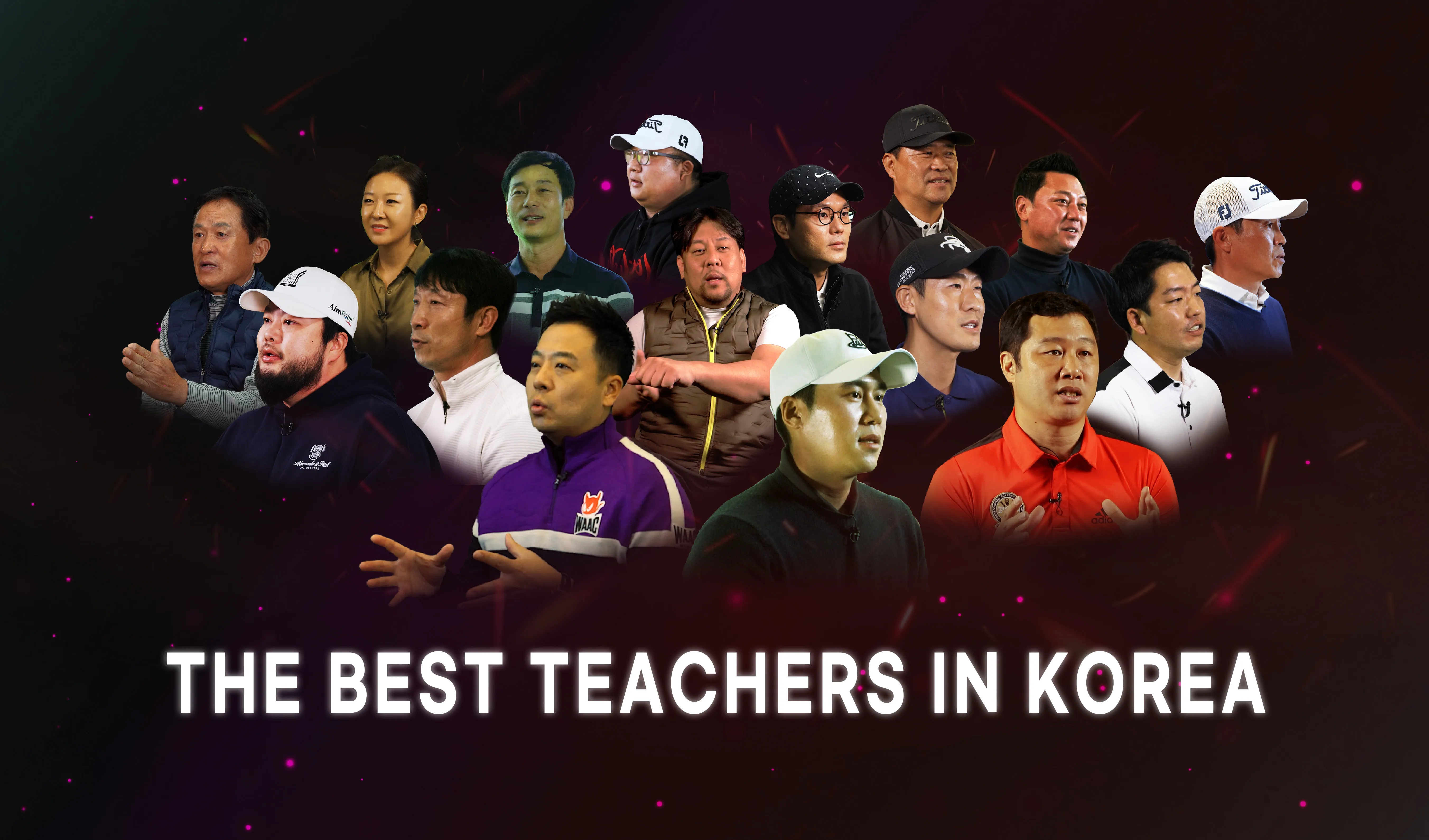 THE BEST TEACHERS IN KOREA — GOLFGONG 메인 배너